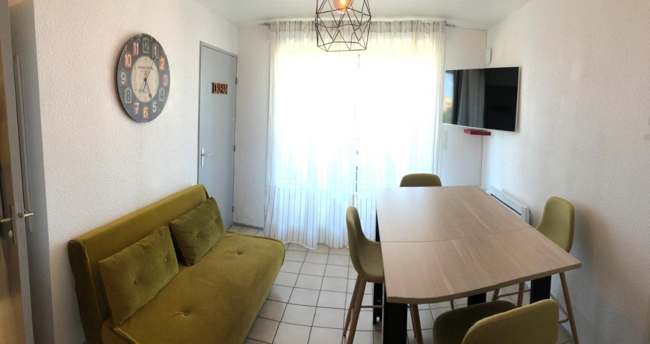 Appartement Climatise Avec Piscine & Mer Bleu Marine Lacanau Exterior foto